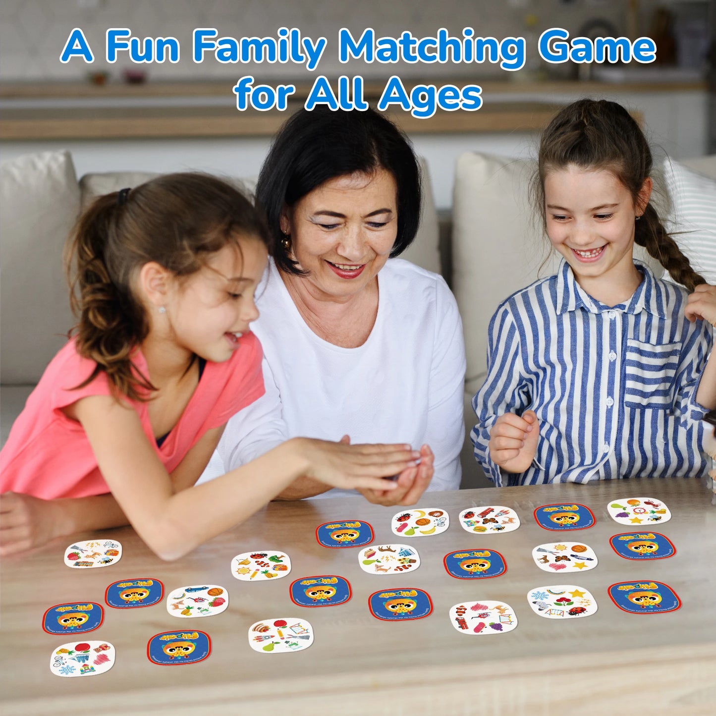 Montessori Pattern Matching & Memory Card Game | Visual Perception & Focus Training Toy